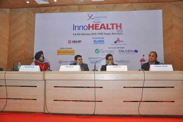 Gallery page - Session on - Startup Opportunities & Challenges - in progress at InnoHEALTH 2016
