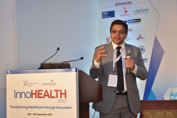 Deepak Mittal sharing his views on Challenges & Redefining Healthcare Landscape at InnoHEALTH 2017 Deepak Mittal sharing his views on Challenges & Redefining Healthcare Landscape at InnoHEALTH 2017