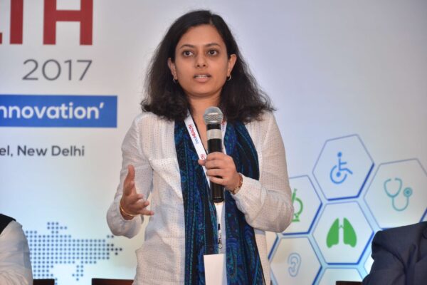 Dr Anjana Batni sharing her views on Session 6 Innovations in the Pharma sector at InnoHEALTH 2017 Dr Anjana Batni sharing her views on Session 6 Innovations in the Pharma sector at InnoHEALTH 2017