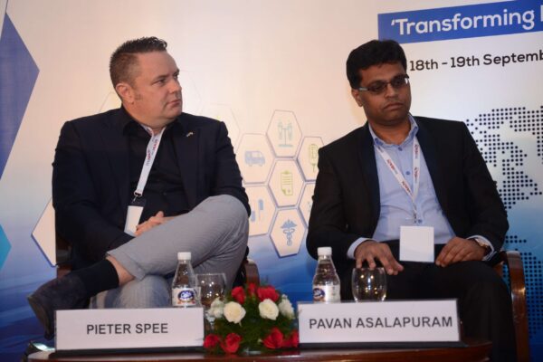 Pieter Spee and Pavan Asalapuram - Panellists of session 2 at InnoHEALTH 2017 Pieter Spee and Pavan Asalapuram - Panellists of session 2 at InnoHEALTH 2017