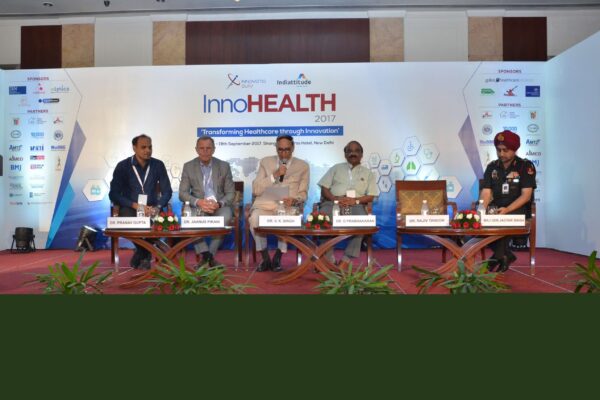 Panellists of session 4 at InnoHEALTH 2017 Panellists of session 4 at InnoHEALTH 2017