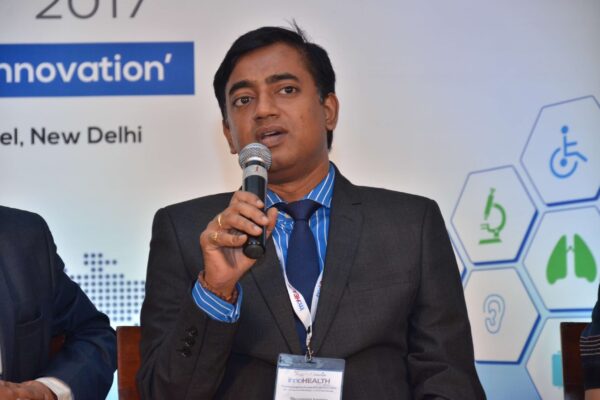 Rengarajan Iyengar sharing his views on Challenges & Redefining Healthcare Landscape at InnoHEALTH 2017 Rengarajan Iyengar sharing his views on Challenges & Redefining Healthcare Landscape at InnoHEALTH 2017