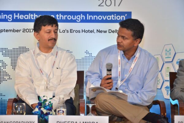 Sandipan Gangopadhyay and Dheeraj Misra in session 7 at InnoHEALTH 2017 Sandipan Gangopadhyay and Dheeraj Misra in session 7 at InnoHEALTH 2017