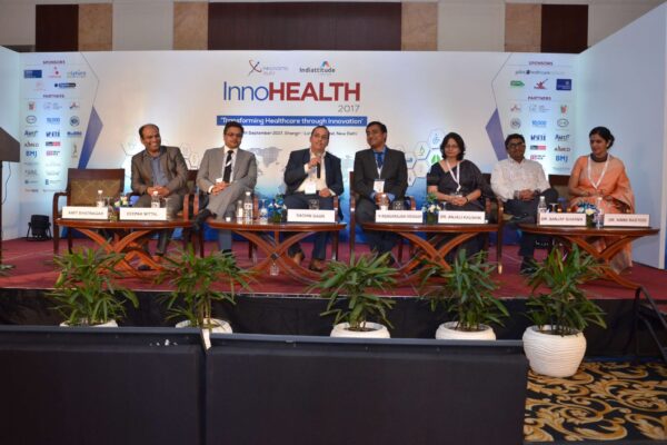 Session on Challenges & Redefining Healthcare Landscape in progress at InnoHEALTH 2017 Session on Challenges & Redefining Healthcare Landscape in progress at InnoHEALTH 2017