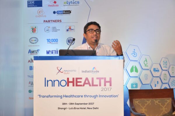 Dr Sanjay Sharma sharing his views on Challenges & Redefining Healthcare Landscape at InnoHEALTH 2017 Dr Sanjay Sharma sharing his views on Challenges & Redefining Healthcare Landscape at InnoHEALTH 2017