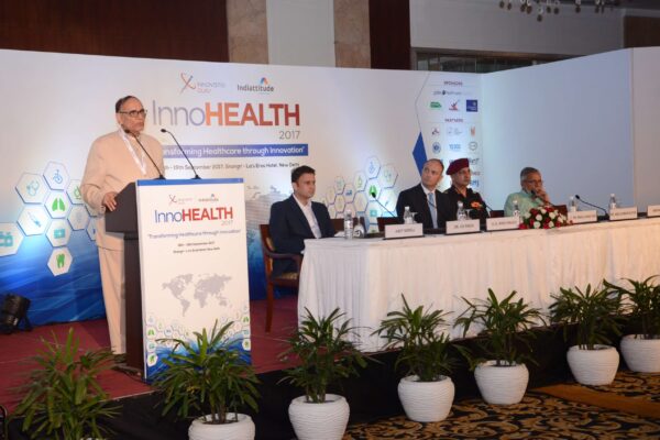 Inaugural session in progress at InnoHEALTH 2017 Inaugural session in progress at InnoHEALTH 2017