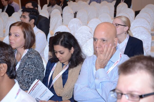 Katja from Turku University of Applied Sciences, Dr Anjana Batni and Dr Shiban Ganju from Atrimed Pharmaceuticals in the audience at InnoHEALTH 2017 Katja from Turku University of Applied Sciences, Dr Anjana Batni and Dr Shiban Ganju from Atrimed Pharmaceuticals in the audience at InnoHEALTH 2017