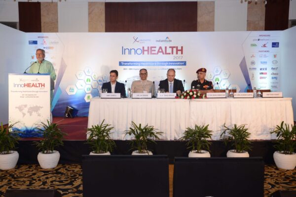 Inaugural session in progress at InnoHEALTH 2017 Inaugural session in progress at InnoHEALTH 2017
