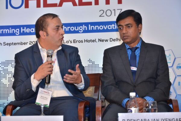 Sachin Gaur and Rengarajan Iyengar - Panellists of session 8 at InnoHEALTH 2017 Sachin Gaur and Rengarajan Iyengar - Panellists of session 8 at InnoHEALTH 2017
