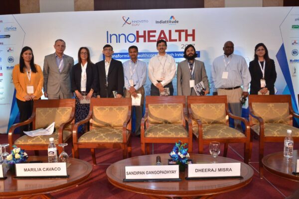Group photo of panel from session 7 at InnoHEALTH 2017 Group photo of panel from session 7 at InnoHEALTH 2017