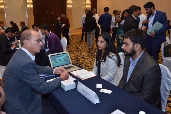 Jan Erik Hedborg of ApiRays interacting with Invest India representatives at B2B meeting of InnoHEALTH 2017 Jan Erik Hedborg of ApiRays interacting with Invest India representatives at B2B meeting of InnoHEALTH 2017