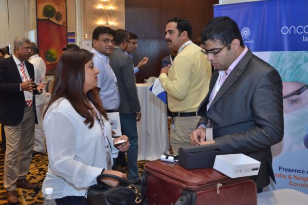 Prarthana Gandhi and Ashish Roy at B2B meeting of InnoHEALTH 2017 Prarthana Gandhi and Ashish Roy at B2B meeting of InnoHEALTH 2017