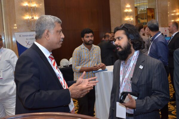 Partha Dey and Dr Dayaprasad G Kulkarni at B2B meeting of InnoHEALTH 2017 Partha Dey and Dr Dayaprasad G Kulkarni at B2B meeting of InnoHEALTH 2017