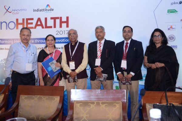 Speakers group photo post session 1 at InnoHEALTH 2017 Speakers group photo post session 1 at InnoHEALTH 2017
