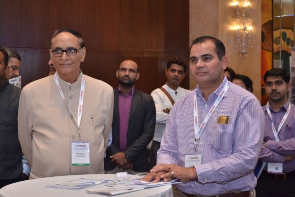 Dr V K Singh at the B2B meeting in InnoHEALTH 2017 Dr V K Singh at the B2B meeting in InnoHEALTH 2017