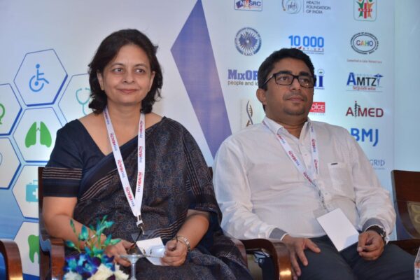 Dr Anjali Kaushik and Dr Sanjay Sharma - Panellists of session 8 at InnoHEALTH 2017 Dr Anjali Kaushik and Dr Sanjay Sharma - Panellists of session 8 at InnoHEALTH 2017