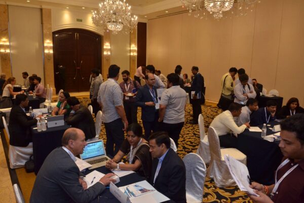B2B meeting of InnoHEALTH 2017 in progress B2B meeting of InnoHEALTH 2017 in progress