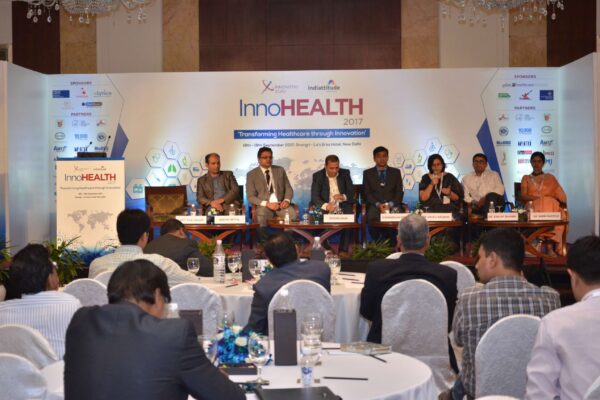 Session on Challenges & Redefining Healthcare Landscape in progress at InnoHEALTH 2017 Session on Challenges & Redefining Healthcare Landscape in progress at InnoHEALTH 2017