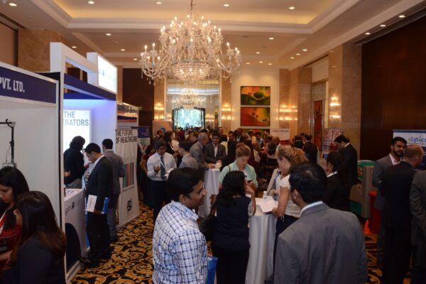 Exhibitor booth section at InnoHEALTH 2017 Exhibitor booth section at InnoHEALTH 2017