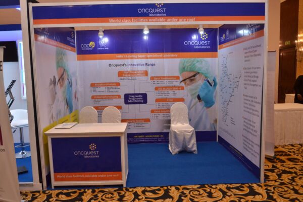 Oncquest laboraties booth at InnoHEALTH 2017 Oncquest laboraties booth at InnoHEALTH 2017