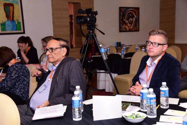 Priit Aigro and Dr V K Singh listening to the program at InnoHEALTH 2017 Bangalore leg Priit Aigro and Dr V K Singh listening to the program at InnoHEALTH 2017 Bangalore leg