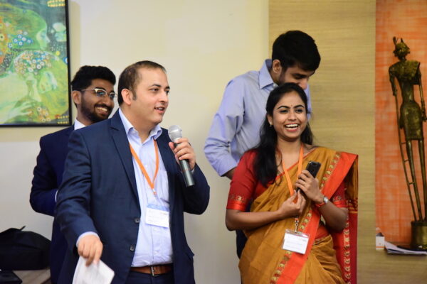 Sachin and Sohini in the closing ceremony of the program at InnoHEALTH 2017 Bangalore leg Sachin and Sohini in the closing ceremony of the program at InnoHEALTH 2017 Bangalore leg