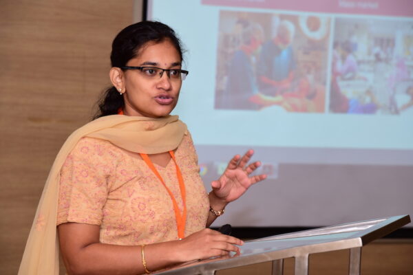 Swetha Suresh from Swissnex giving her talk at InnoHEALTH 2017 Bangalore leg Swetha Suresh from Swissnex giving her talk at InnoHEALTH 2017 Bangalore leg