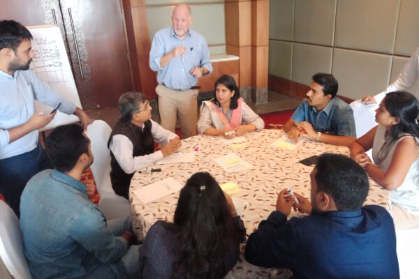 22. Group task in master class on improving care in hospitals through lean by Chris Lloyd in progress - InnoHEALTH 2018 22. Group task in master class on improving care in hospitals through lean by Chris Lloyd in progress - InnoHEALTH 2018