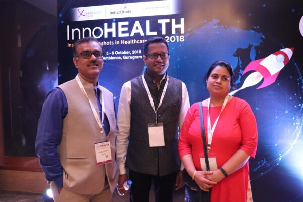 3. Participants pose at the moonshot corner of InnoHEALTH 2018 3. Participants pose at the moonshot corner of InnoHEALTH 2018