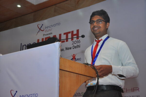 Participant at young innovators award 2016-2