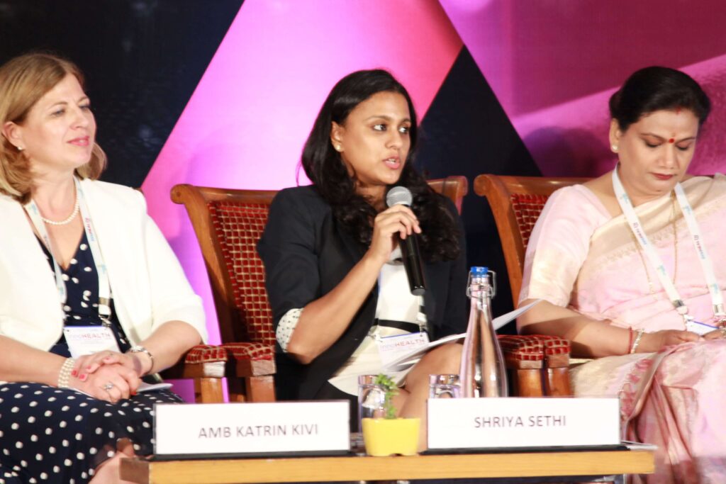 Amb Katrin Kivi, Shriya Sethi & Upasana Arora at Session 4 InnoHEALTH 2019 Amb Katrin Kivi, Shriya Sethi & Upasana Arora at Session 4 InnoHEALTH 2019