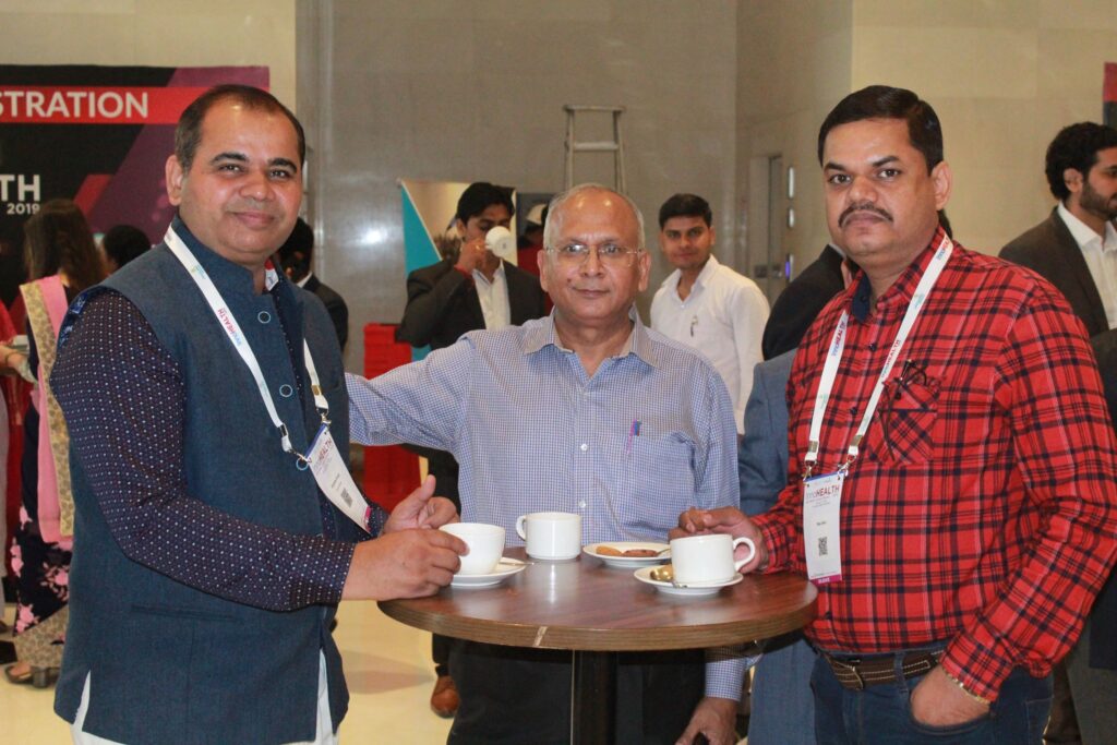 Brijander Singh and Rajiv Saini at InnoHEALTH 2019 Brijander Singh and Rajiv Saini at InnoHEALTH 2019