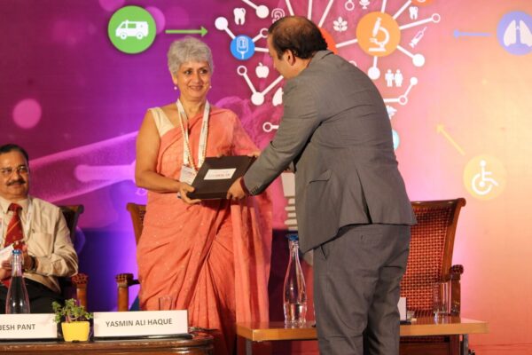Dr Yasmin Ali Haque & Sachin Gaur at Inaugural session InnoHEALTH2019!