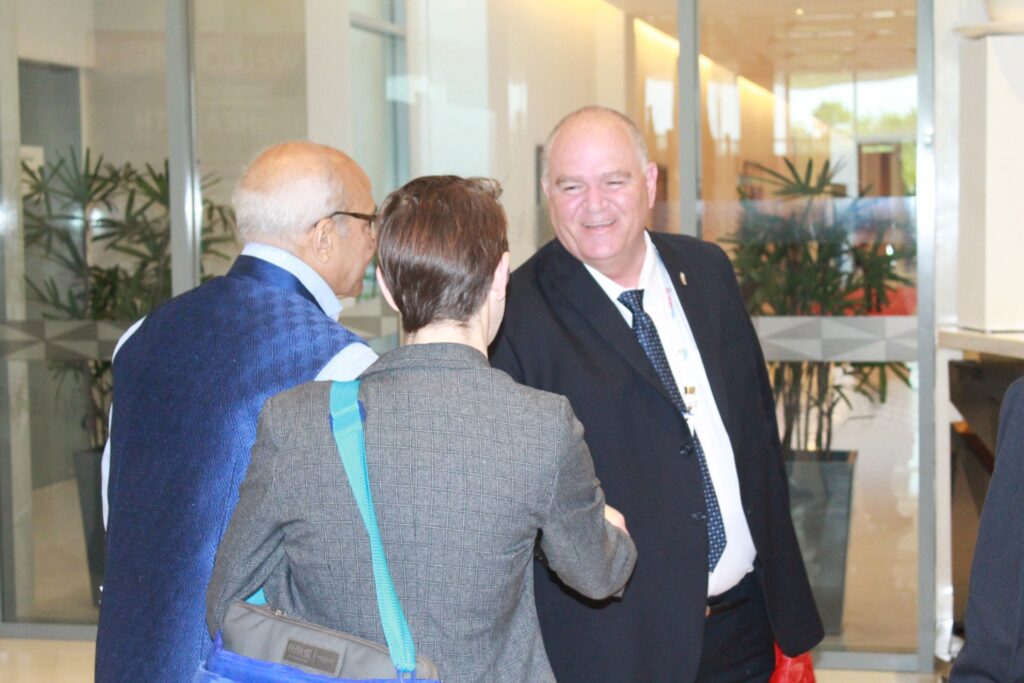 Dr. Alok Chopra, Debbie Wake and JAcky Ovadia at InnoHEALTH 2019 Dr. Alok Chopra, Debbie Wake and JAcky Ovadia at InnoHEALTH 2019