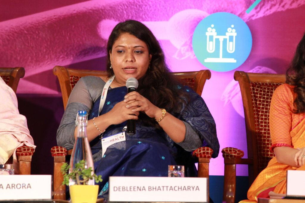 Dr. Debleena Bhattacharya at Session 4 InnoHEALTH 2019 Dr. Debleena Bhattacharya at Session 4 InnoHEALTH 2019