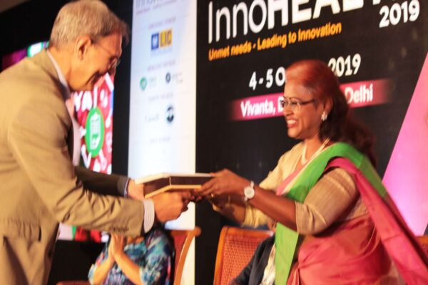 Dr. Jaanus Pikani & Sharda Balaji, Session 7 at InnoHEALTH 2019