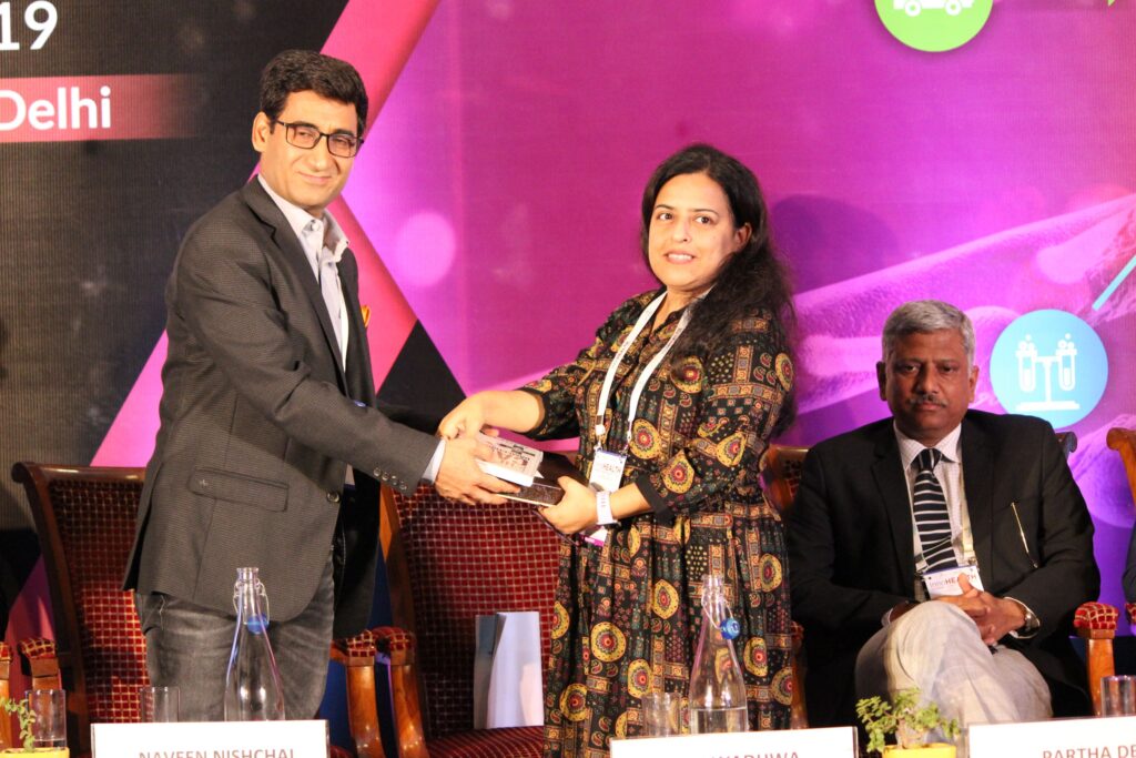 Dr. Naveen Nishchal & Dr. Rajni Wadhwa at Session 2 InnoHEALTH 2019 Dr. Naveen Nishchal & Dr. Rajni Wadhwa at Session 2 InnoHEALTH 2019