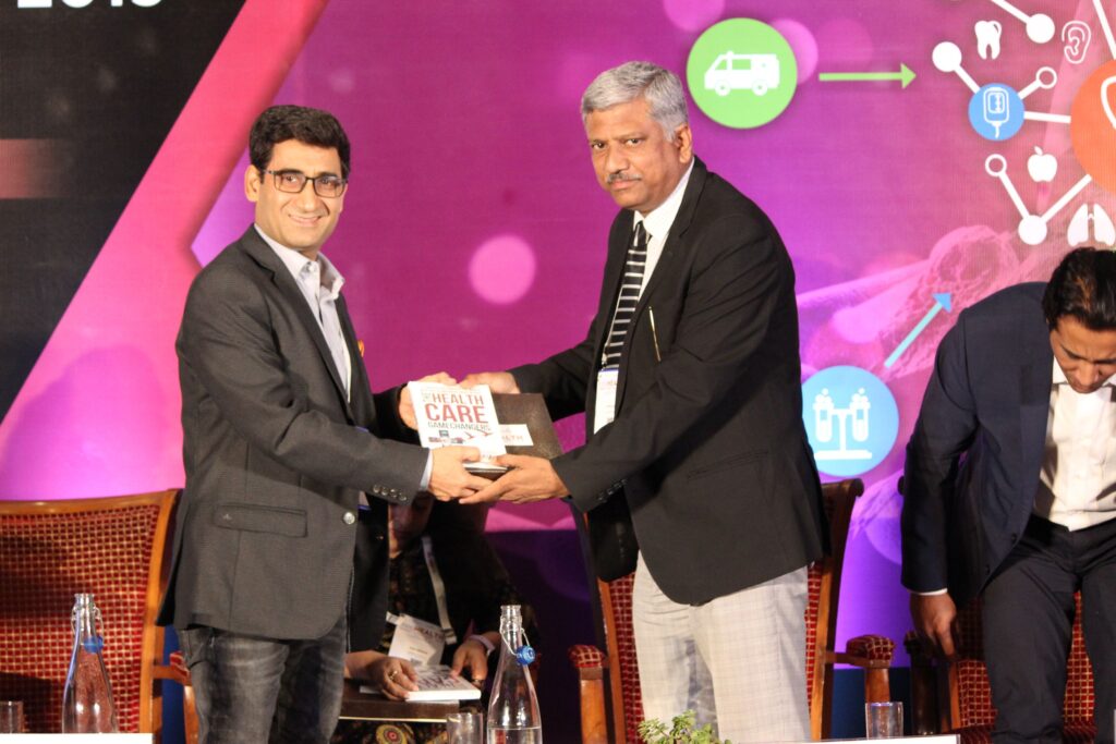 Dr. Naveen Nishchal & Partha Dey at Session 2 InnoHEALTH 2019 Dr. Naveen Nishchal & Partha Dey at Session 2 InnoHEALTH 2019