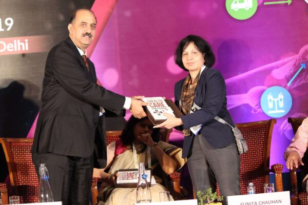 Dr. Ravi Gaur & Dr. Sunita Chauhan at Session 3 InnoHEALTH 2019