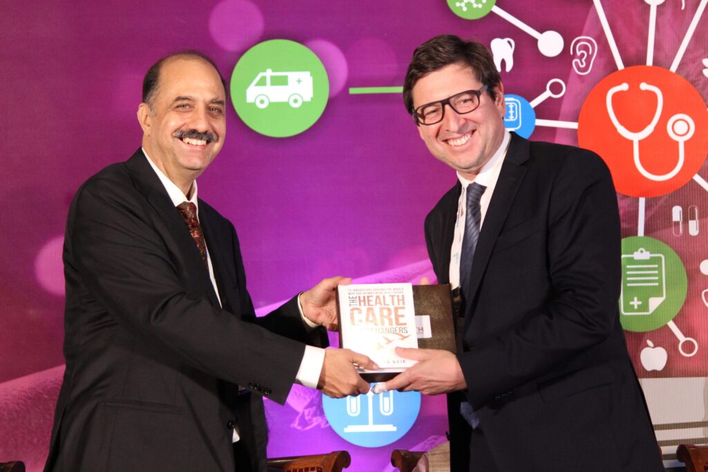 Dr. Ravi Gaur & Filipe Assoreira at Session 3 InnoHEALTH 2019 Dr. Ravi Gaur & Filipe Assoreira at Session 3 InnoHEALTH 2019