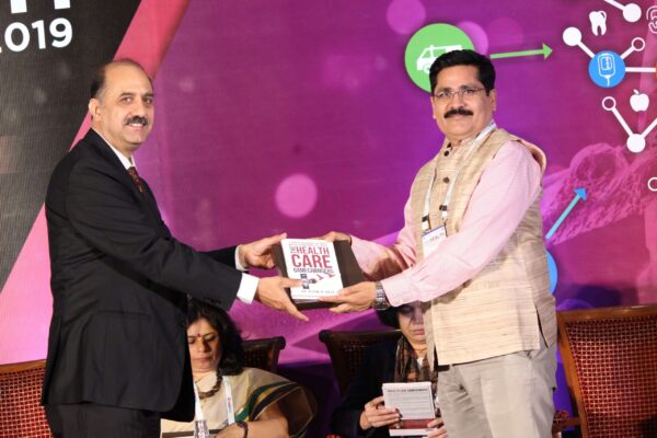 Dr. Ravi Gaur & Rajesh R Singh at Session 3 InnoHEALTH 2019