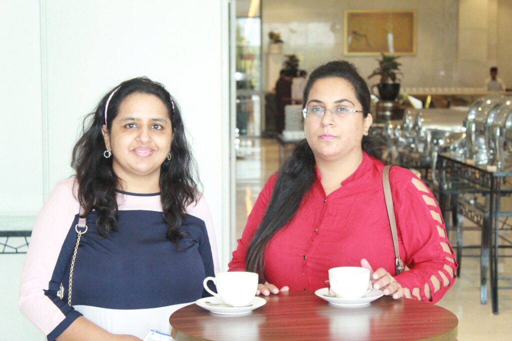 Dr. Richa Pandey and Dr. Himanshi enjoying the moment at InnoHEALTH 2019 Dr. Richa Pandey and Dr. Himanshi enjoying the moment at InnoHEALTH 2019