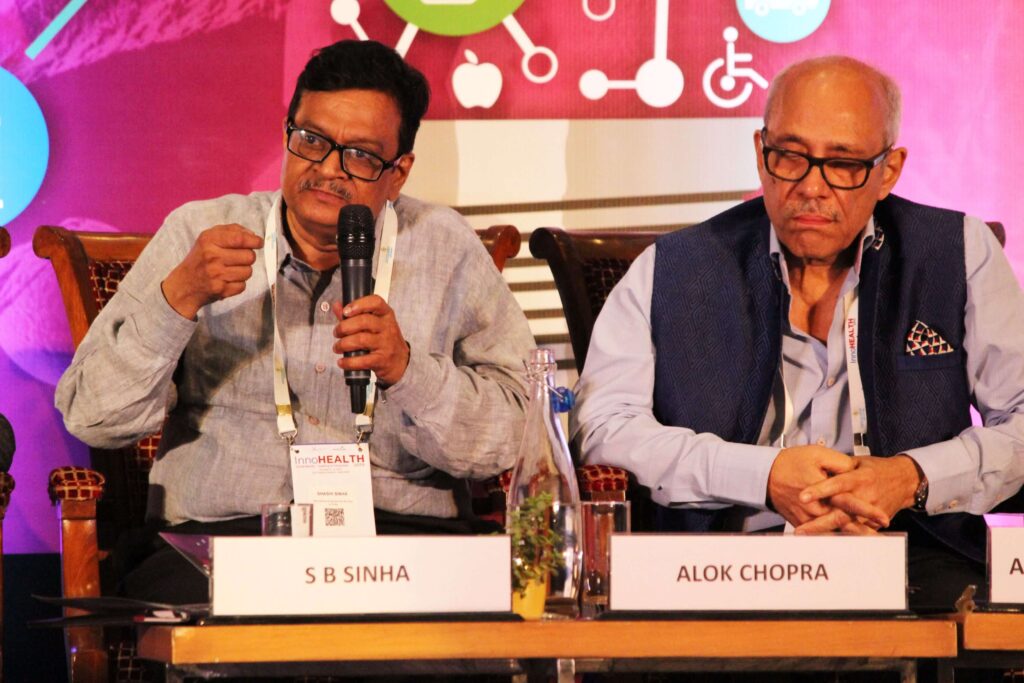 Dr. S. B. Sinha & Dr. Alok Chopra, Session 6 at InnoHEALTH 2019 Dr. S. B. Sinha & Dr. Alok Chopra, Session 6 at InnoHEALTH 2019