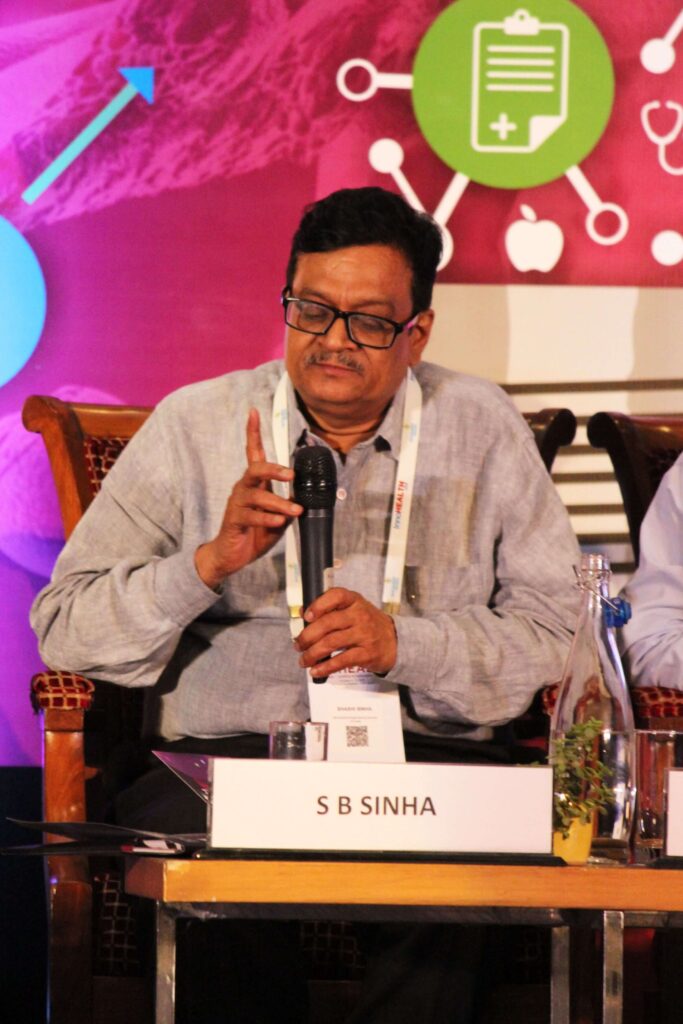 Dr. S. B. Sinha, Session 6 at InnoHEALTH 2019 Dr. S. B. Sinha, Session 6 at InnoHEALTH 2019
