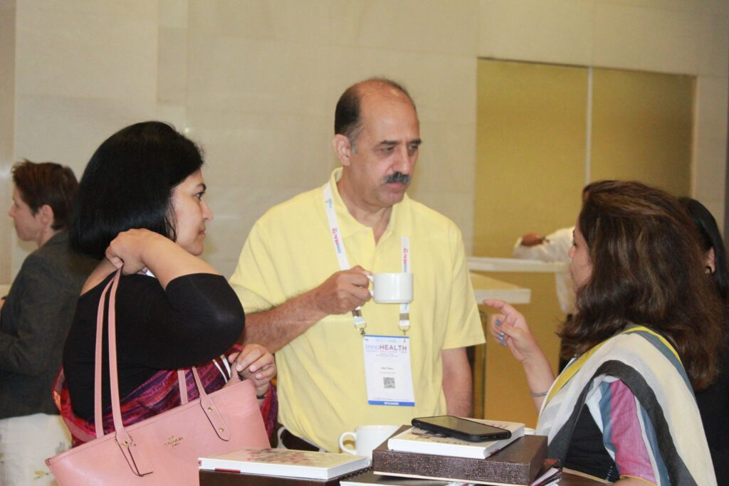 Dr. Sonal Saxena and Dr. Ravi Gaur at InnoHEALTH 2019 Dr. Sonal Saxena and Dr. Ravi Gaur at InnoHEALTH 2019