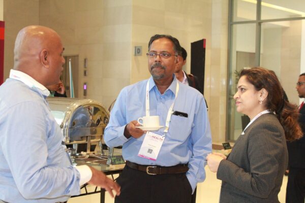 Dr. Tapan Shah, Chandy Abraham and Dr. Shahikala at InnoHEALTH 2019 Dr. Tapan Shah, Chandy Abraham and Dr. Shahikala at InnoHEALTH 2019
