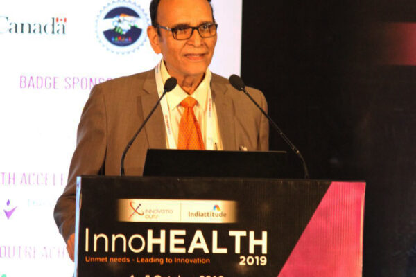 Dr. V K Singh at Inaugural session InnoHEALTH2019