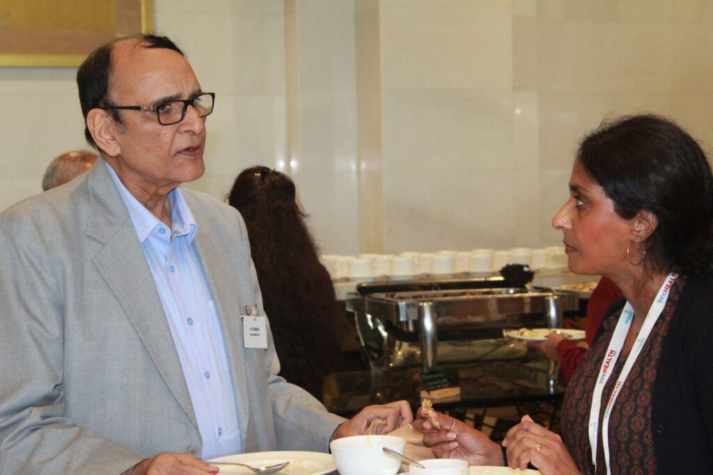 Dr. VK Singh and Annie Chandy at InnoHEALTH 2019 Dr. VK Singh and Annie Chandy at InnoHEALTH 2019