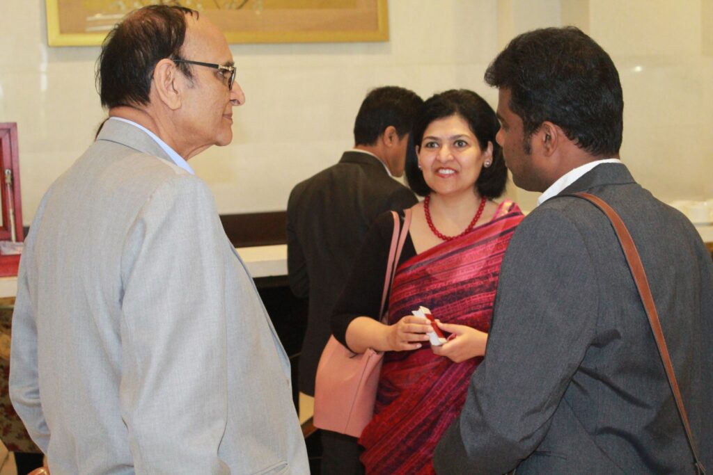 Dr. VK Singh and Dr. Sonal Saxena at InnoHEALTH 2019 Dr. VK Singh and Dr. Sonal Saxena at InnoHEALTH 2019