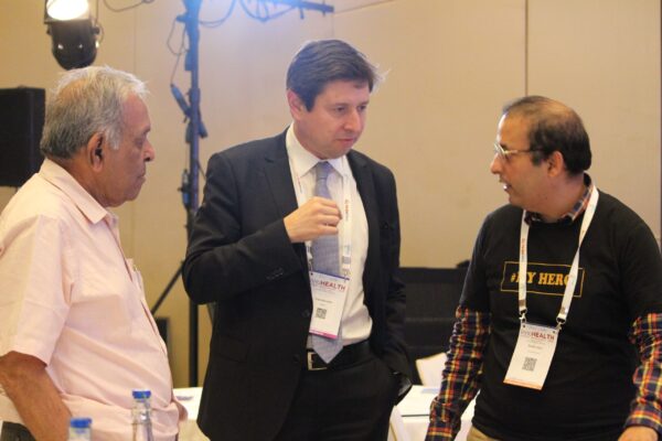 Sachin Gaur & Filipe Assoreira at InnoHEALTH 2019 Sachin Gaur & Filipe Assoreira at InnoHEALTH 2019